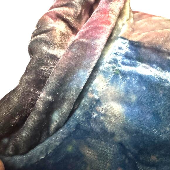 15. JOHNNY WAS Nova Velvet Relaxed Hoodie Multi Galaxy Print Size: XL - Picture 10 of 11